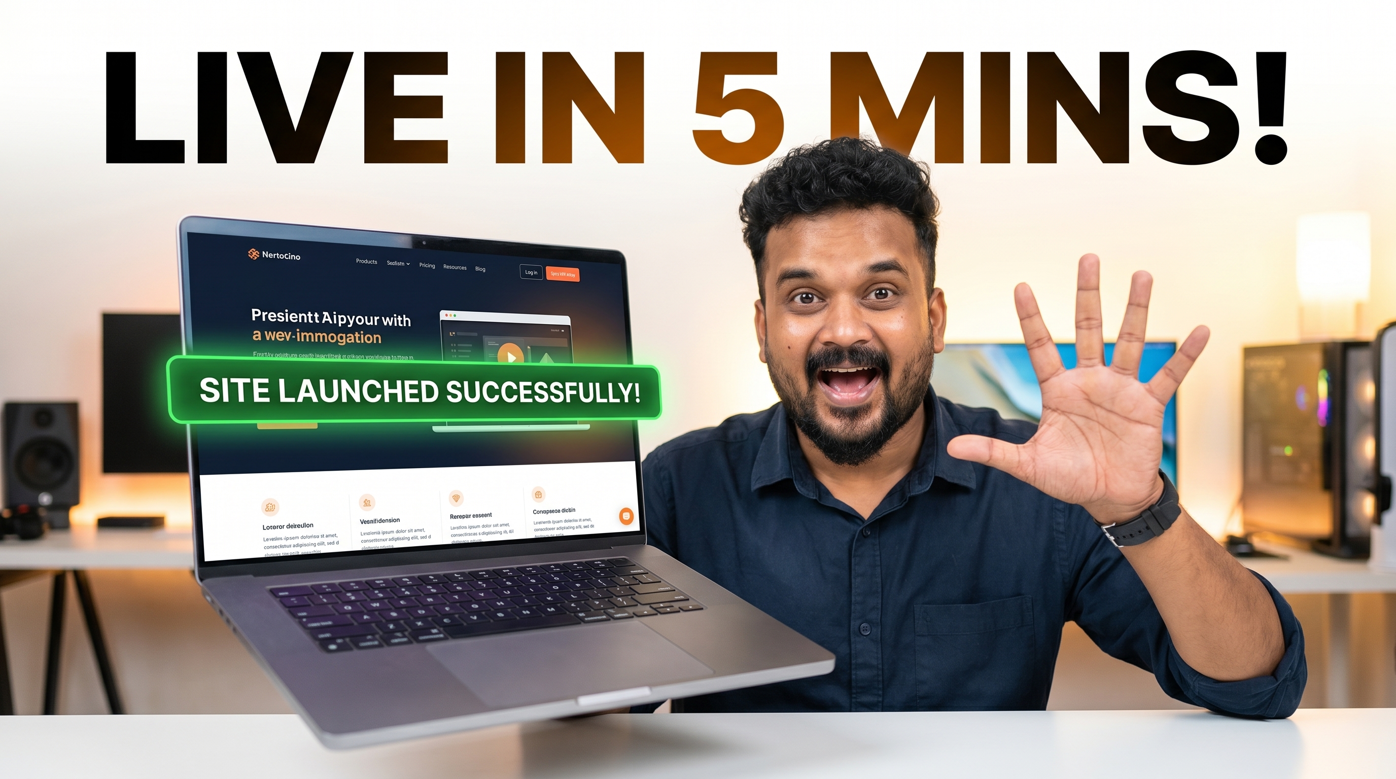 tech review video thumbnail